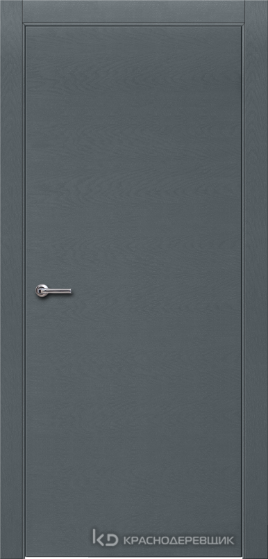 700 ЭмальСерыйШпонДуба Дверь 700 ДГ 21- 9 (пр/л), с фурн.
