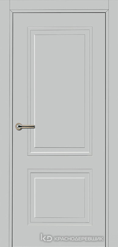 750 MDF ЭмальСветлоСерый Дверь 752 ДГ 21- 9 (пр/л), с фурн.