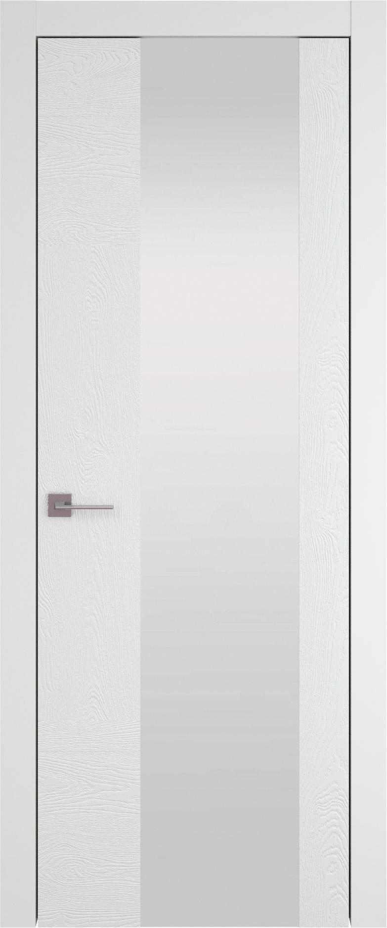 Tivoli Е-1 цвет - Белая эмаль по шпону (RAL 9003) Со стеклом (ДО)