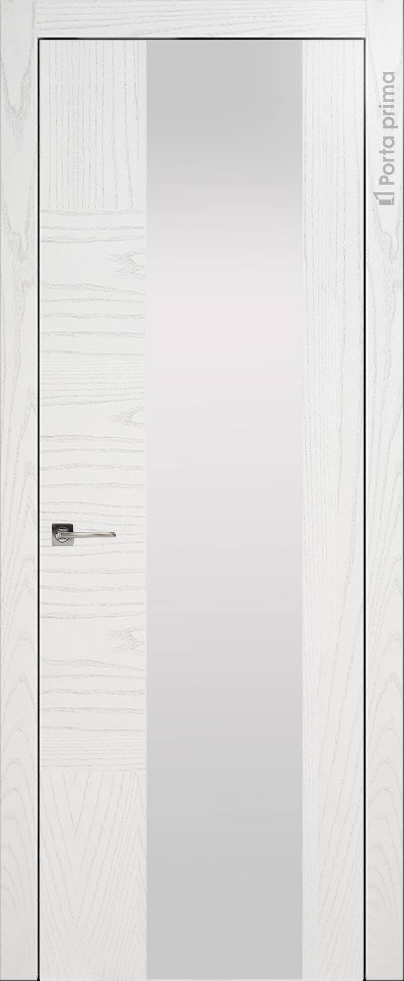 Tivoli Е-1 цвет - Белый ясень (шпон) Со стеклом (ДО)