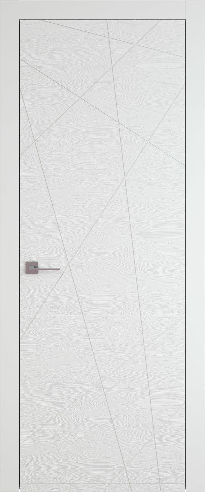 Tivoli В-5 цвет - Белая эмаль по шпону (RAL 9003) Без стекла (ДГ)