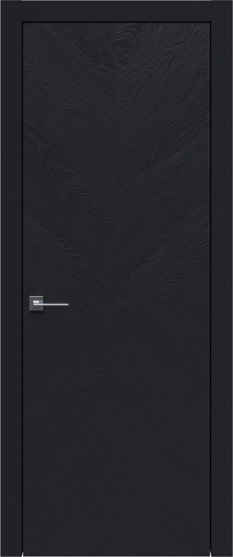 Tivoli И-1 цвет - Черная эмаль по шпону (RAL 9004) Без стекла (ДГ)